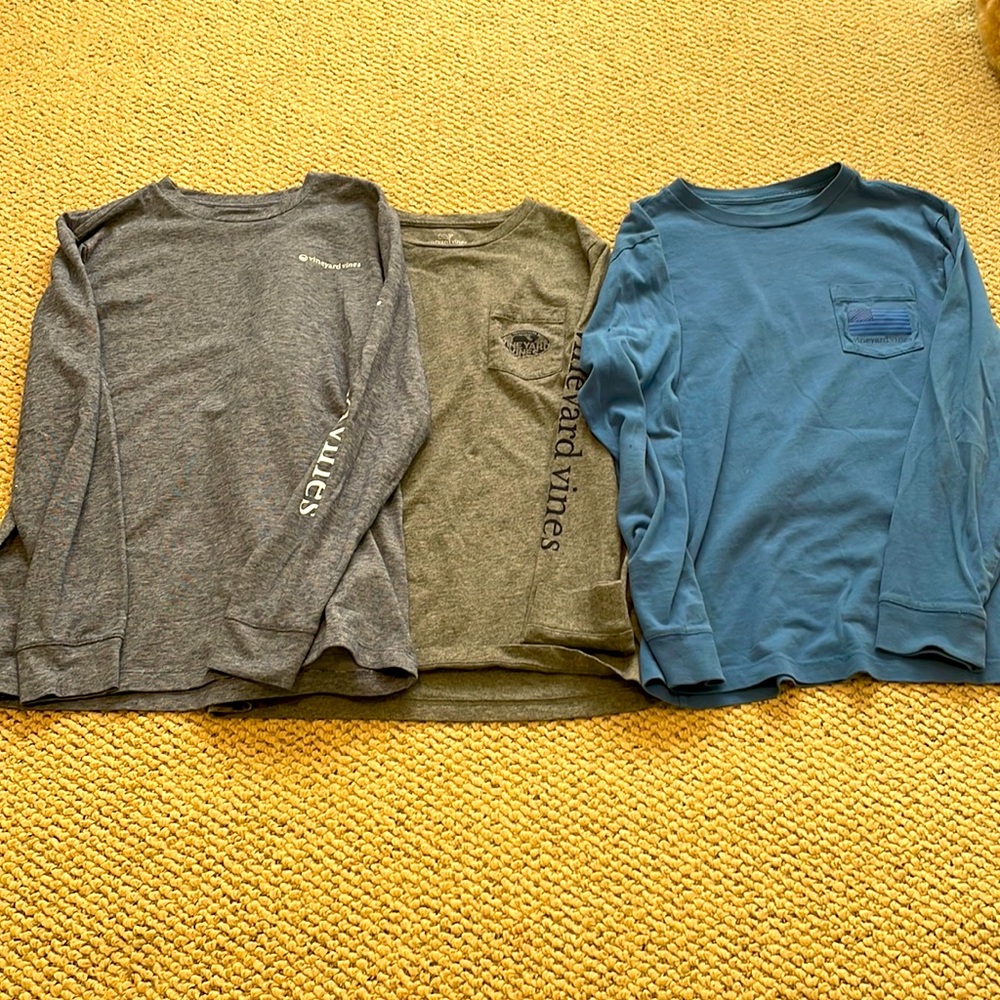 Vineyard Vines Long Sleeve Tees (set of 3)